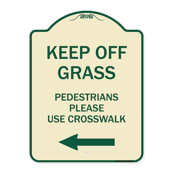 Signmission Lawn Boss Stake Kit Heavy-Gauge Aluminum Architectural Sign, 24" x 18", TG-1824-23888 A-DES-TG-1824-23888 - main